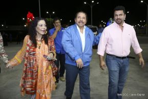 Inauguración del Polideportivo Alexis Argüello