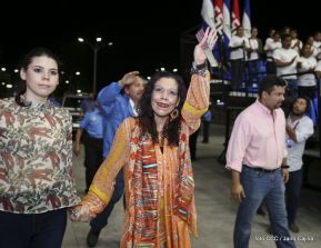 Inauguración del Polideportivo Alexis Argüello