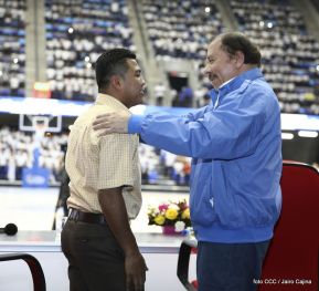 Inauguración del Polideportivo Alexis Argüello