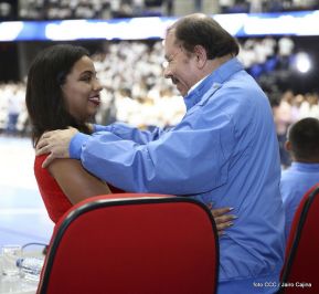 Inauguración del Polideportivo Alexis Argüello