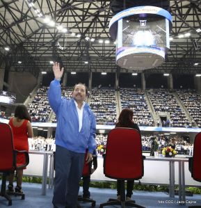 Inauguración del Polideportivo Alexis Argüello