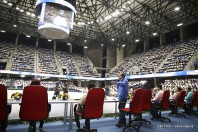 Inauguración del Polideportivo Alexis Argüello