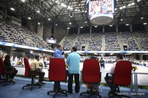 Inauguración del Polideportivo Alexis Argüello