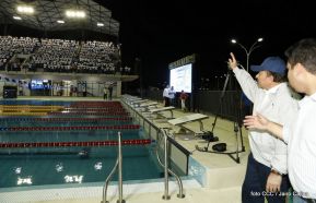 Inauguración del Complejo de Piscinas Olímpicas Michele Richardson