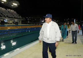 Inauguración del Complejo de Piscinas Olímpicas Michele Richardson
