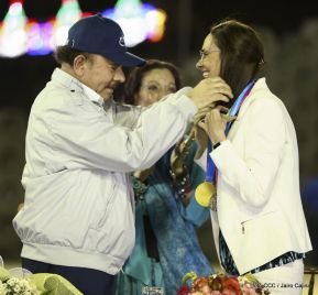 Inauguración del Complejo de Piscinas Olímpicas Michele Richardson