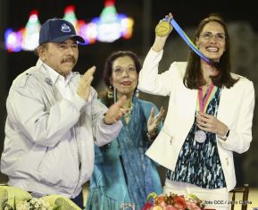 Inauguración del Complejo de Piscinas Olímpicas Michele Richardson