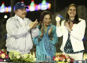 Inauguración del Complejo de Piscinas Olímpicas Michele Richardson