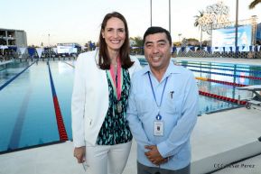 Inauguración del Complejo de Piscinas Olímpicas Michele Richardson