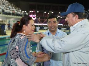 Inauguración del Complejo de Piscinas Olímpicas Michele Richardson