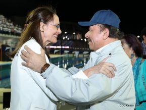 Inauguración del Complejo de Piscinas Olímpicas Michele Richardson