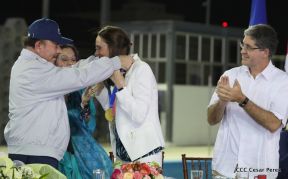 Inauguración del Complejo de Piscinas Olímpicas Michele Richardson