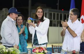 Inauguración del Complejo de Piscinas Olímpicas Michele Richardson