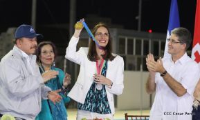 Inauguración del Complejo de Piscinas Olímpicas Michele Richardson