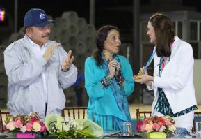 Inauguración del Complejo de Piscinas Olímpicas Michele Richardson