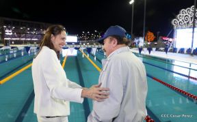 Inauguración del Complejo de Piscinas Olímpicas Michele Richardson