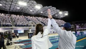 Inauguración del Complejo de Piscinas Olímpicas Michele Richardson