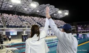 Inauguración del Complejo de Piscinas Olímpicas Michele Richardson