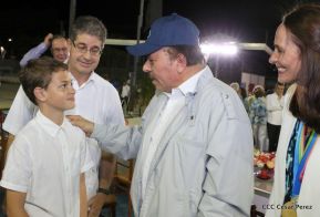 Inauguración del Complejo de Piscinas Olímpicas Michele Richardson