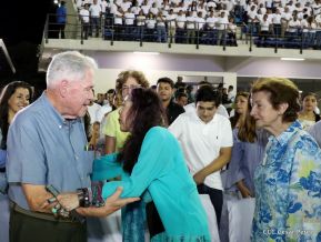 Inauguración del Complejo de Piscinas Olímpicas Michele Richardson