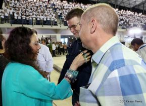 Inauguración del Complejo de Piscinas Olímpicas Michele Richardson