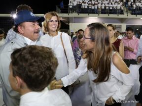 Inauguración del Complejo de Piscinas Olímpicas Michele Richardson