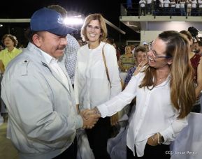 Inauguración del Complejo de Piscinas Olímpicas Michele Richardson