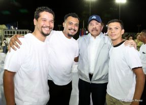 Inauguración del Complejo de Piscinas Olímpicas Michele Richardson