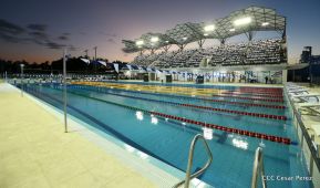 Inauguración del Complejo de Piscinas Olímpicas Michele Richardson