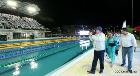 Inauguración del Complejo de Piscinas Olímpicas Michele Richardson