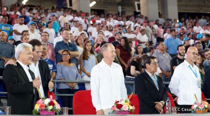 Acto de inauguración de los XI Juegos Centroamericanos