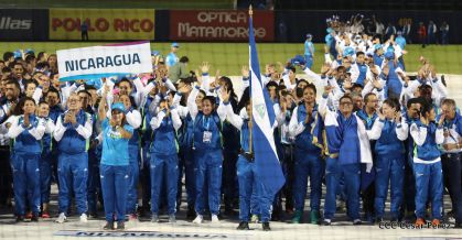 Acto de inauguración de los XI Juegos Centroamericanos