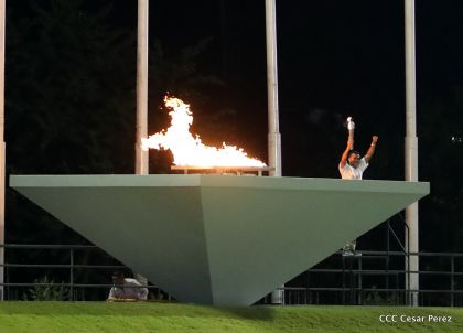 Acto de inauguración de los XI Juegos Centroamericanos