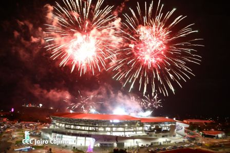 Acto de inauguración de los XI Juegos Centroamericanos