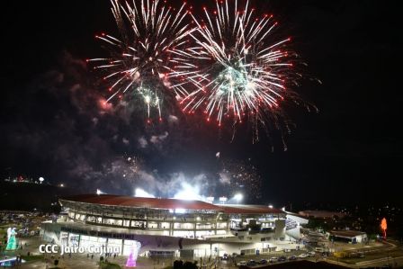 Acto de inauguración de los XI Juegos Centroamericanos