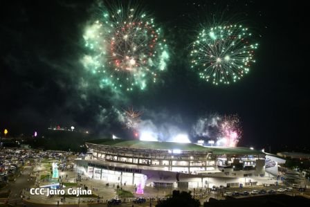 Acto de inauguración de los XI Juegos Centroamericanos