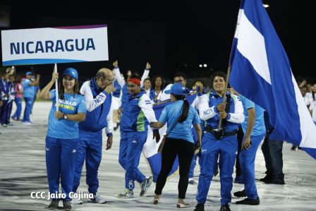 Acto de inauguración de los XI Juegos Centroamericanos