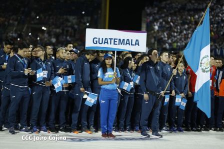 Acto de inauguración de los XI Juegos Centroamericanos