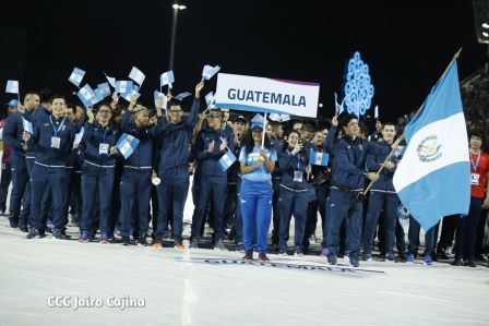 Acto de inauguración de los XI Juegos Centroamericanos