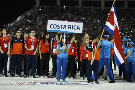 Acto de inauguración de los XI Juegos Centroamericanos