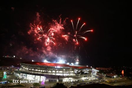 Acto de inauguración de los XI Juegos Centroamericanos