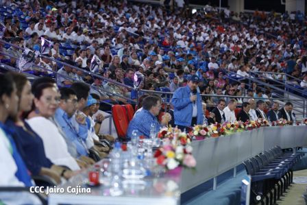 Acto de inauguración de los XI Juegos Centroamericanos