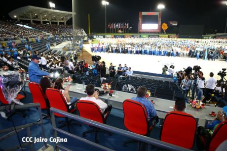 Acto de inauguración de los XI Juegos Centroamericanos