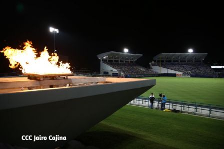 Acto de inauguración de los XI Juegos Centroamericanos