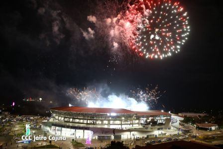 Acto de inauguración de los XI Juegos Centroamericanos