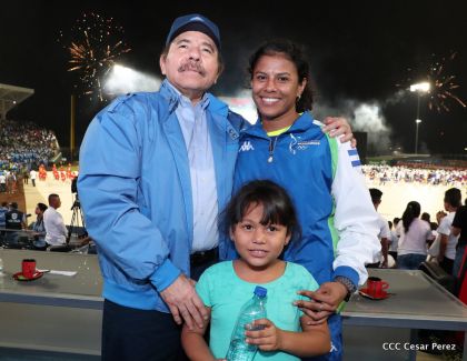 Acto de inauguración de los XI Juegos Centroamericanos