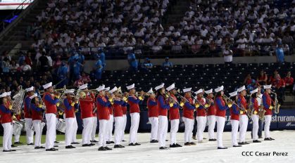 Acto de inauguración de los XI Juegos Centroamericanos