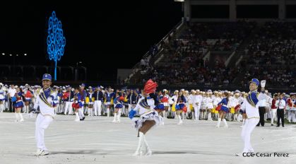 Acto de inauguración de los XI Juegos Centroamericanos