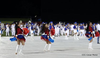 Acto de inauguración de los XI Juegos Centroamericanos