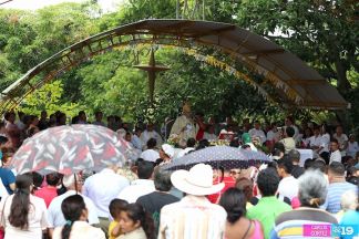 Devotos celebran aniversario de aparición de Virgen de Cuapa